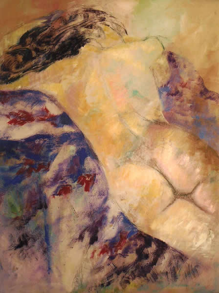 Desnudo sobre tela